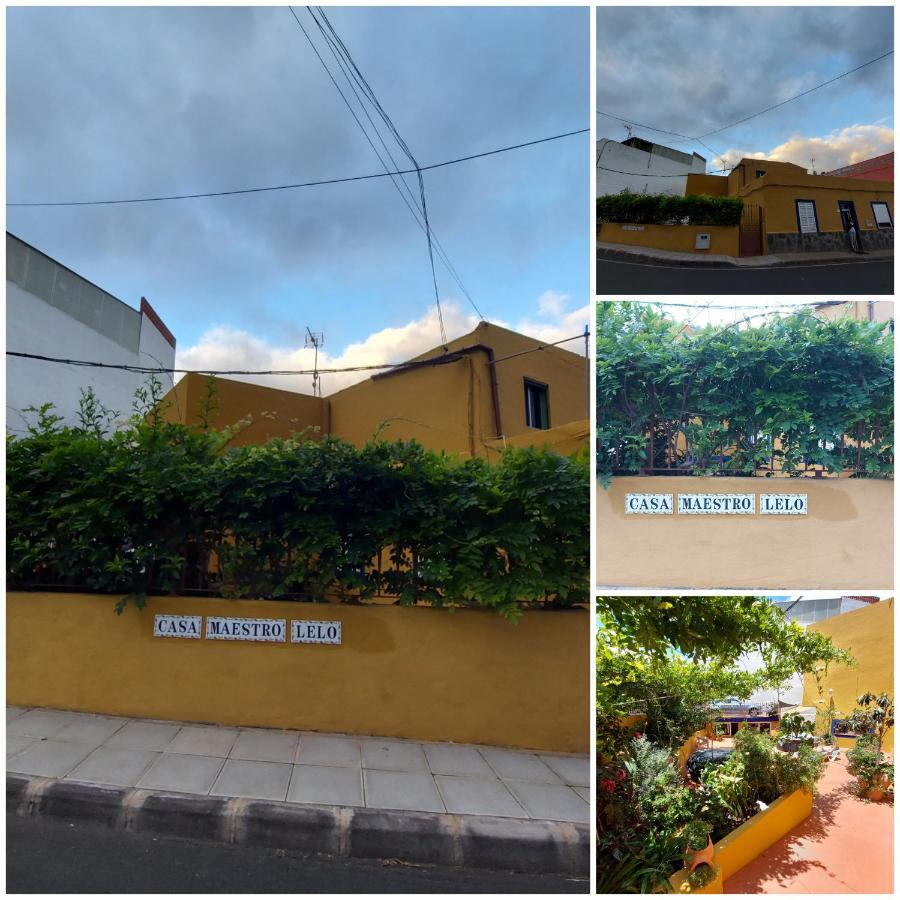 Casa Maestro Lelo - Acogedora Casa Rural Canaria Con Patios Y Jardines De Flores Las Palmas de Gran Canárias Exterior foto